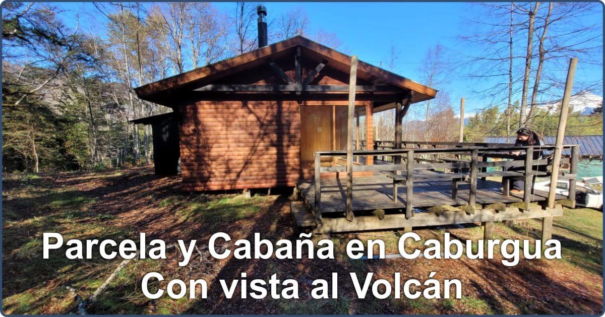  Hermosa Cabaña! en parcela de 5000m2 en Caburgua
 