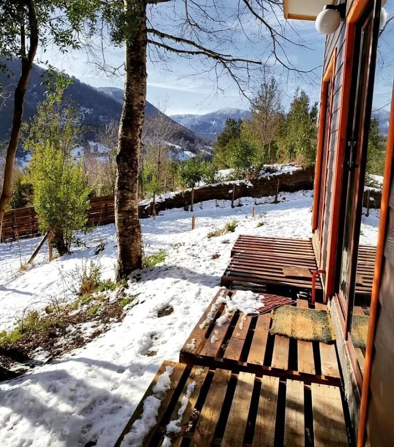 Tres casas en venta en Caburgua — Parcela de 5.000 m² - 06 casas caburgua lago terraza nieve