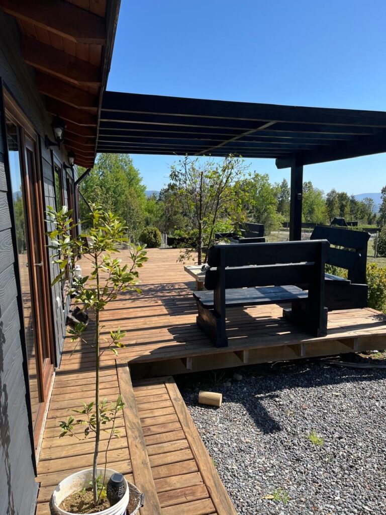 Casa con vistas increíbles al lago, parcela de 5.000 m² - 18 casa vista lago terraza deck