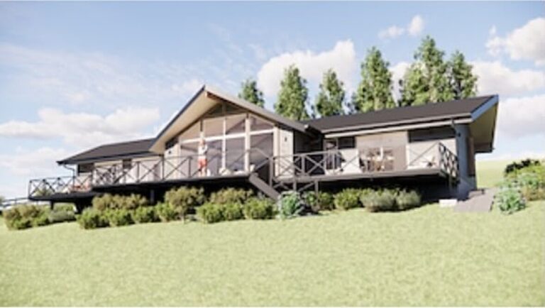 Casa en hermoso condominio Pucón. - Casa condominio pucon 08 cocina isla vista cordillera