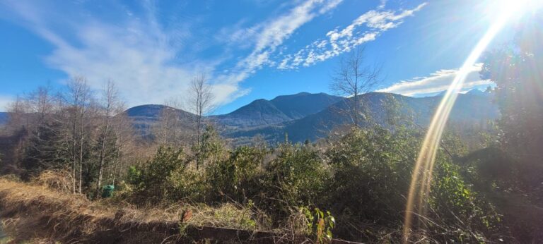 Parcela plana con lomajes en Condominio Altos del Huife - Parcela altos del huife 02 panoramica cordillera parcela